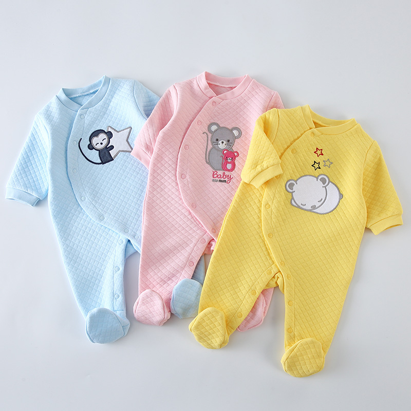 Baby Clothing Brand - Baju Romper Bayi Katun Lengan Panjang