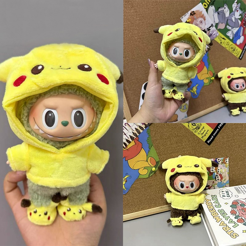 Baby Clothing Items - 15 17cm Untuk Boneka Labubu Kartun
