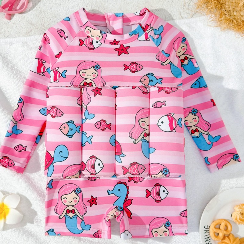 Baby Swimwear Uv - Baju Renang Anak Laki-laki Perempuan Lengan