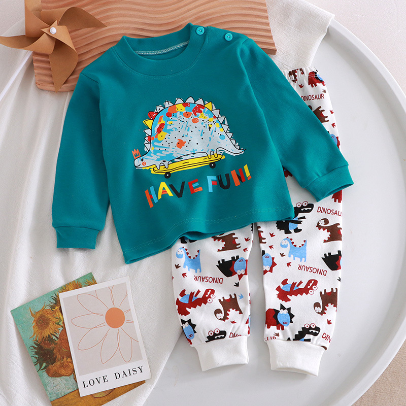 Baby Clothing For Sleep - Setelan piyama lengan panjang bayi, kostum