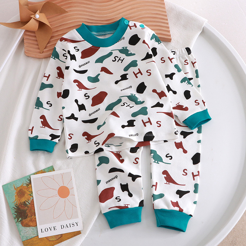 Baby Clothing For Sleep - Setelan piyama lengan panjang bayi, kostum