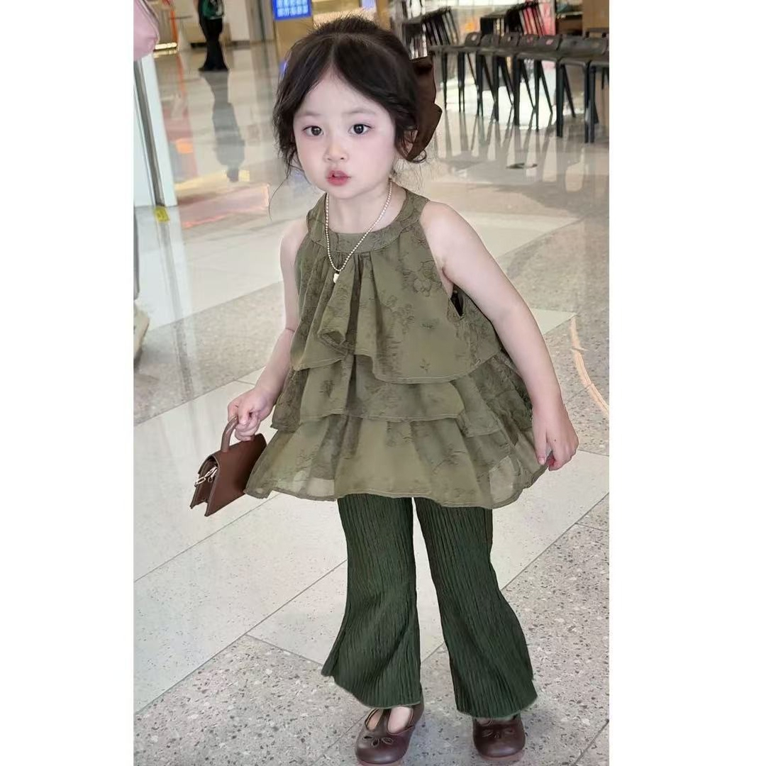 Baby Clothing Unique - Set Pakaian Anak Perempuan Musim Panas
