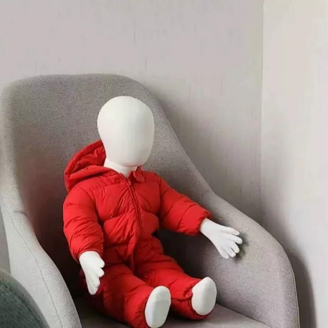 Baby Clothing Display Stand - Manekin Bayi Usia 1-4 Tahun, Badan
