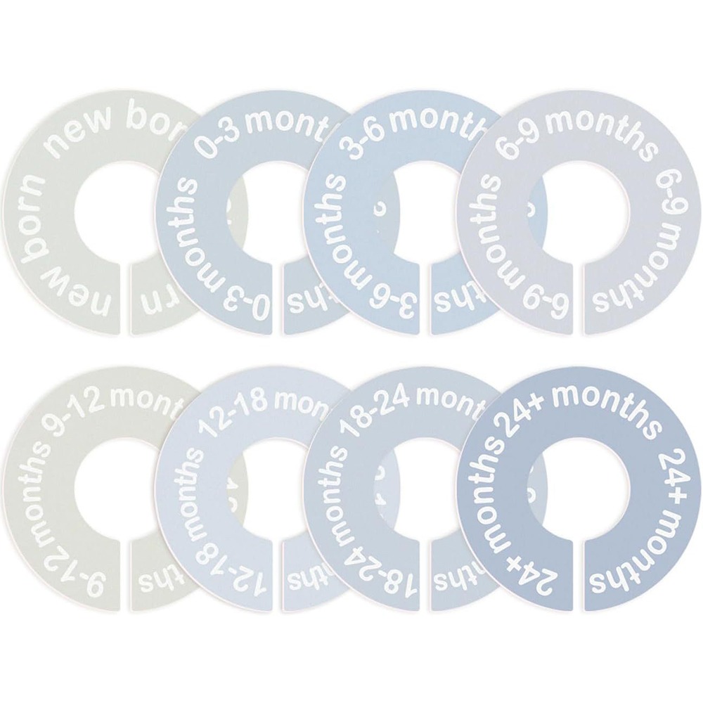 Baby Clothing Tags - 68/9 Buah Gantungan Pengatur Pakaian Bayi