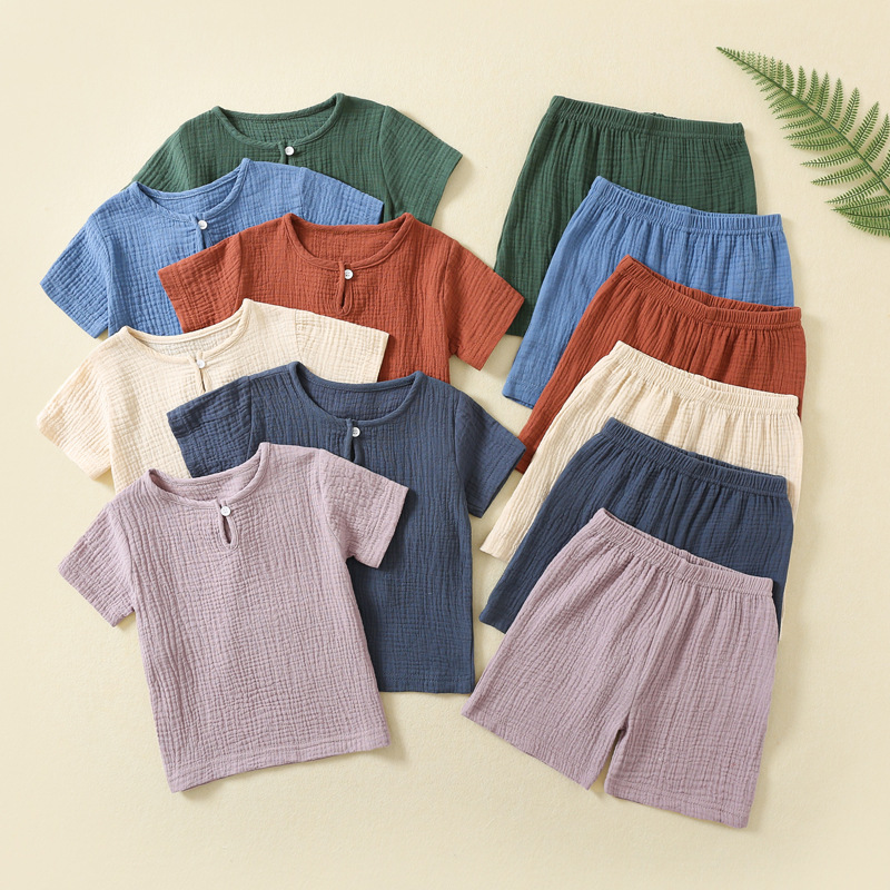 Baby Clothing Factory Shop - 100% Katun Kain Kasa Bayi Musim