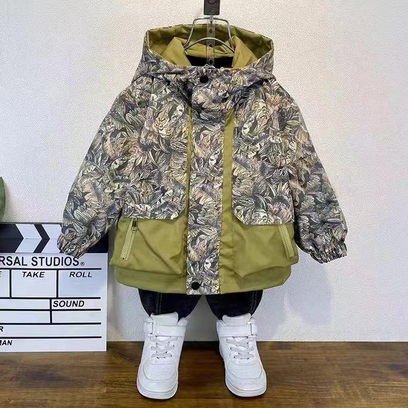 Baby X Clothing - Mantel anak laki-laki, mantel musim semi