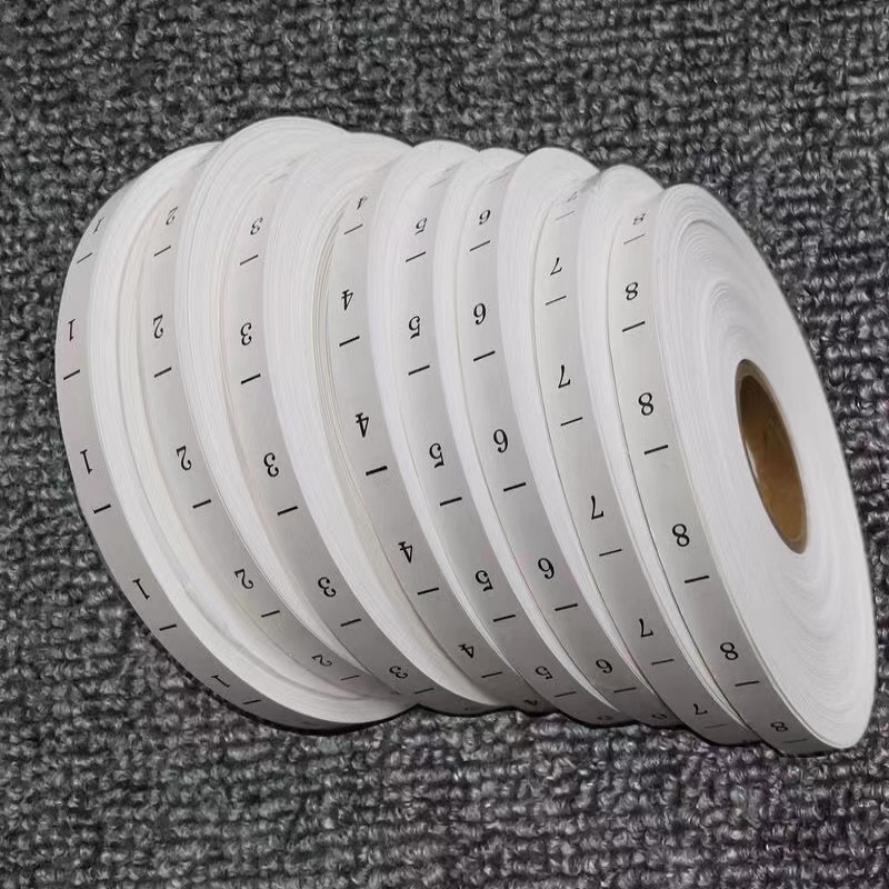 3000 Buah/Rol Label Ukuran Nom - Baby Clothing Tags ulasan dan harga