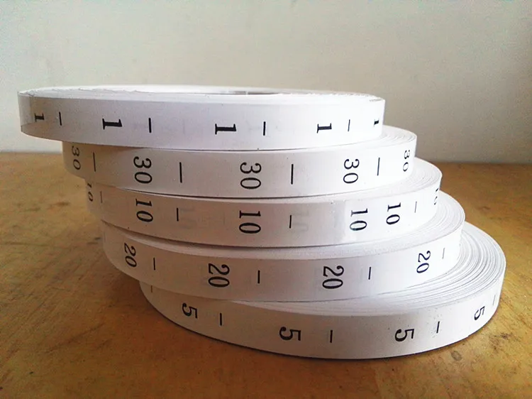 3000 Buah/Rol Label Ukuran Nom - Baby Clothing Tags ulasan dan harga