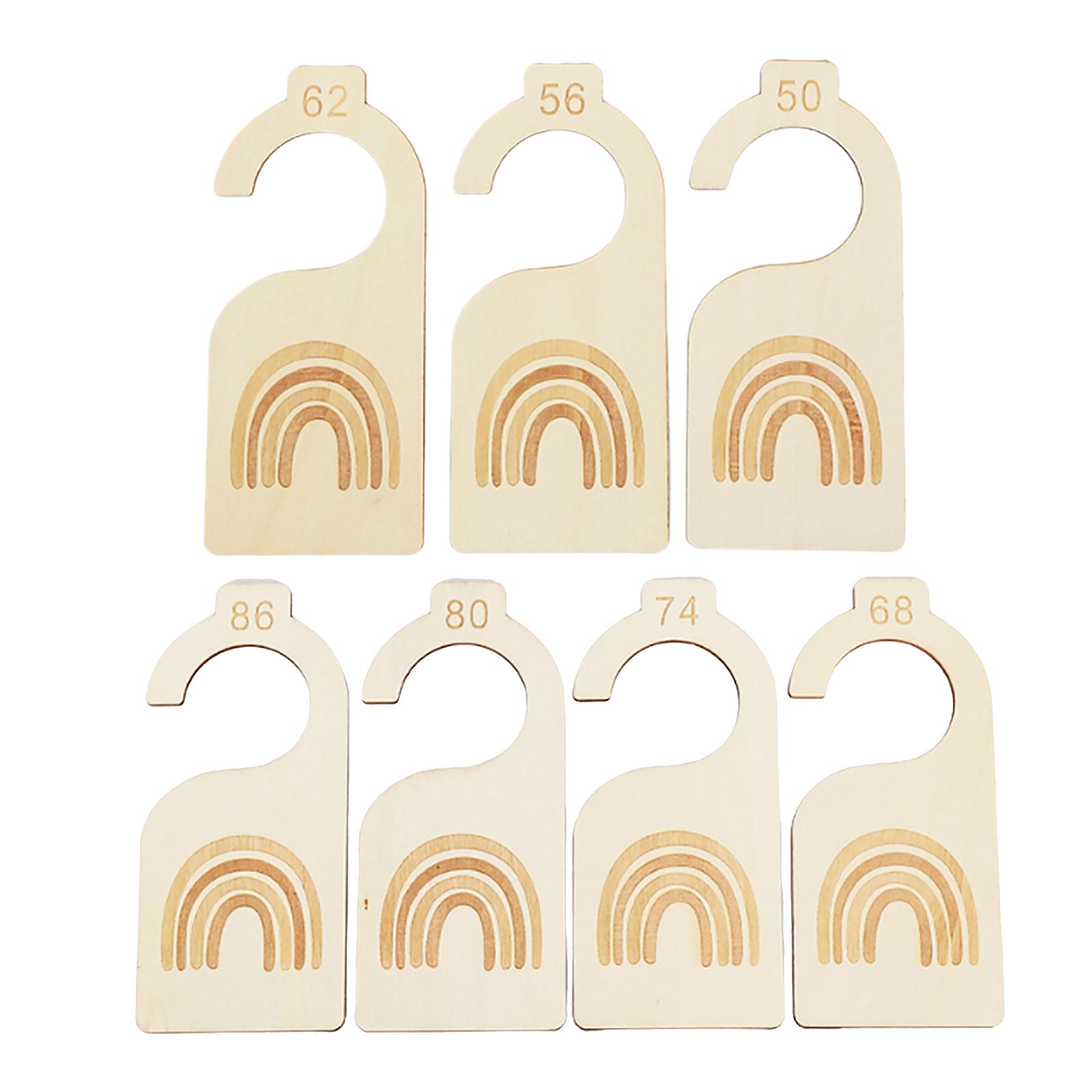7x Gantungan Baju Bayi Ukuran  - Baby Clothing Tags ulasan dan harga
