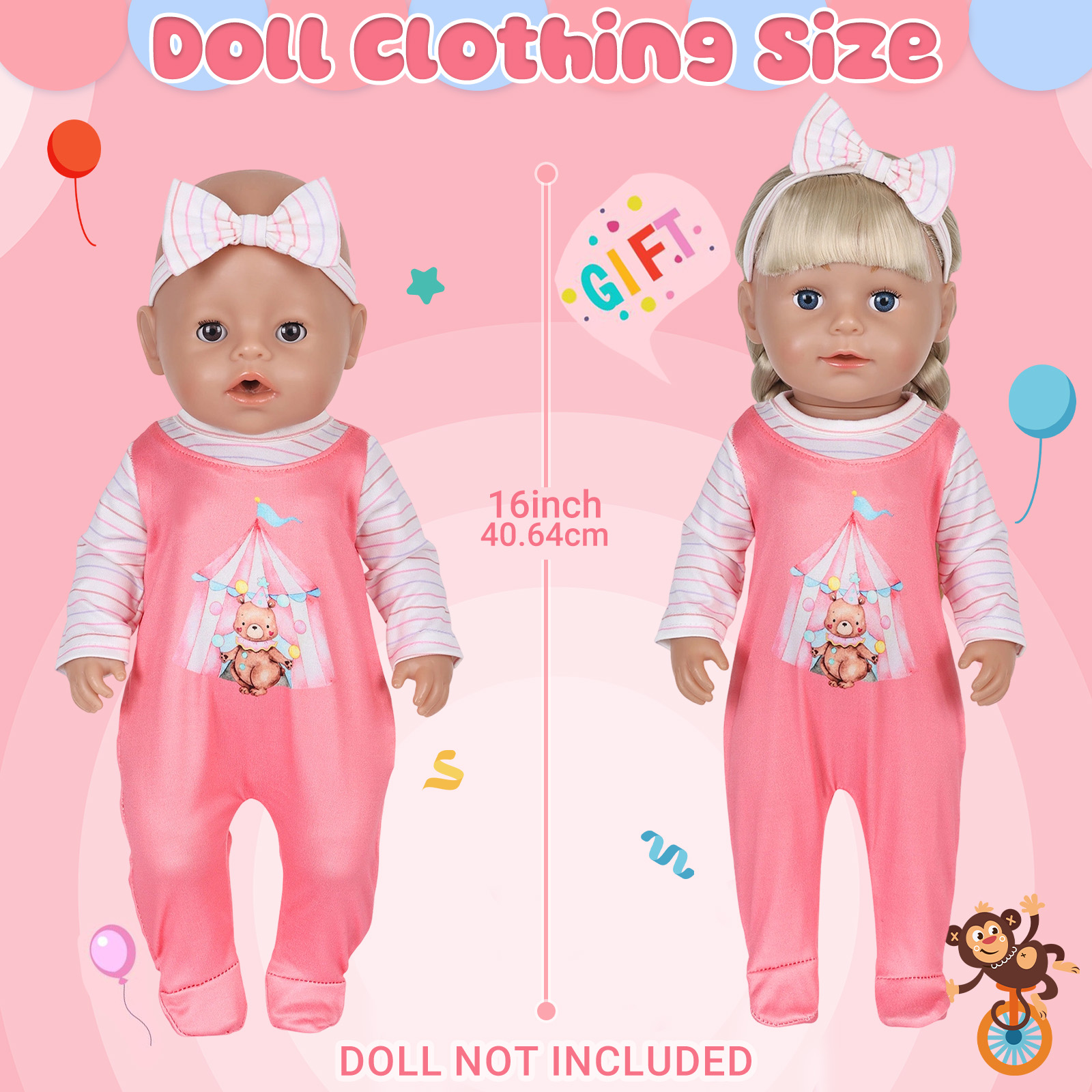 Pakaian Boneka untuk Boneka Ba - Baby Clothing Items ulasan dan harga