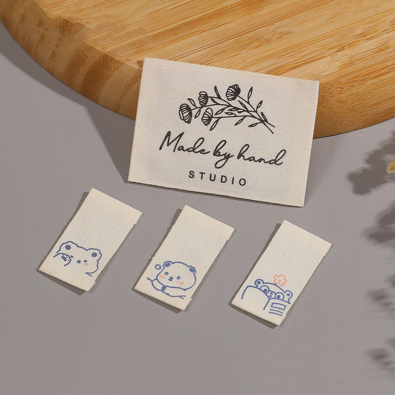 Label Kain Katun Custom Cetak  - Baby Clothing Tags ulasan dan harga
