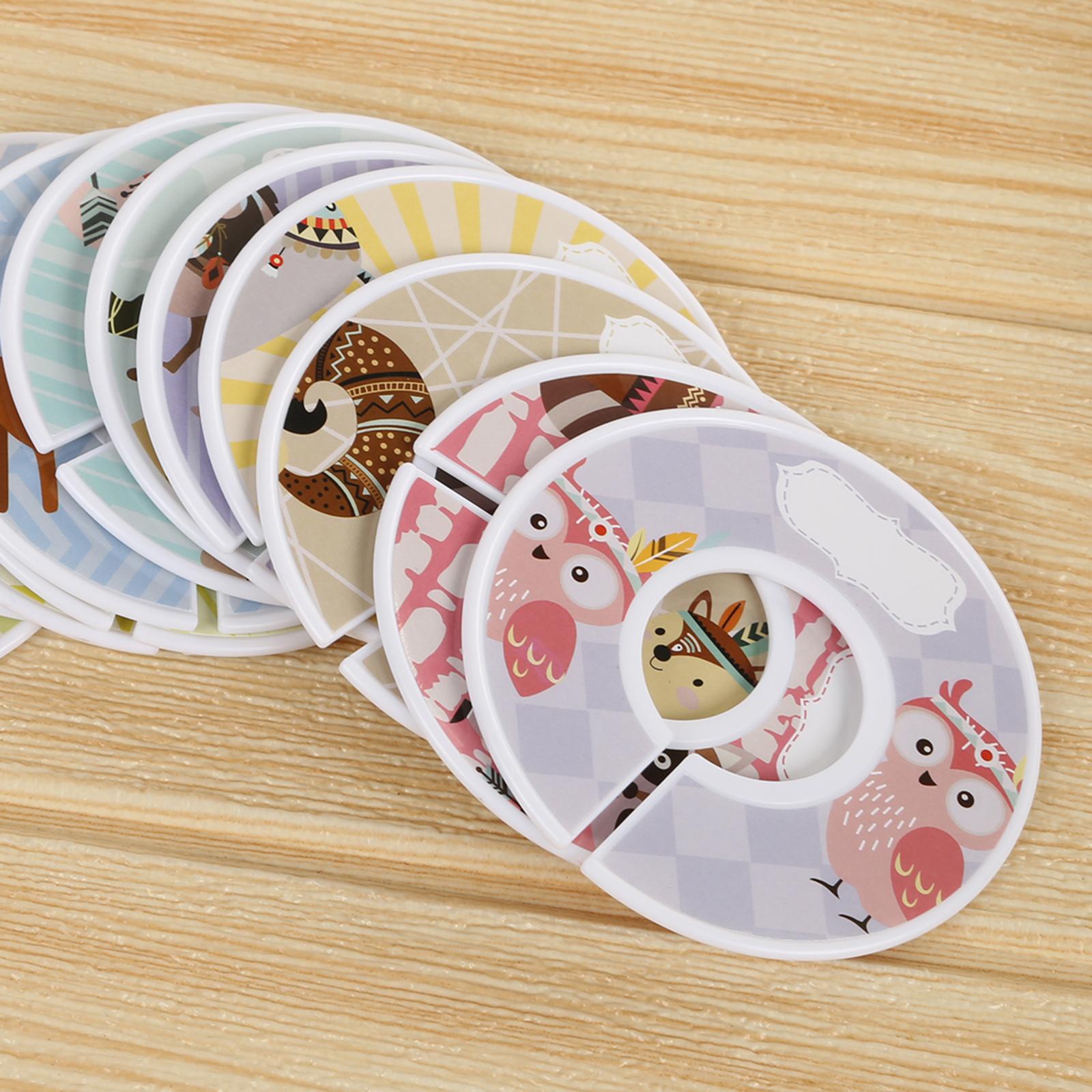 Pembatas Ukuran Baju Bulat Kos - Baby Clothing Tags ulasan dan harga