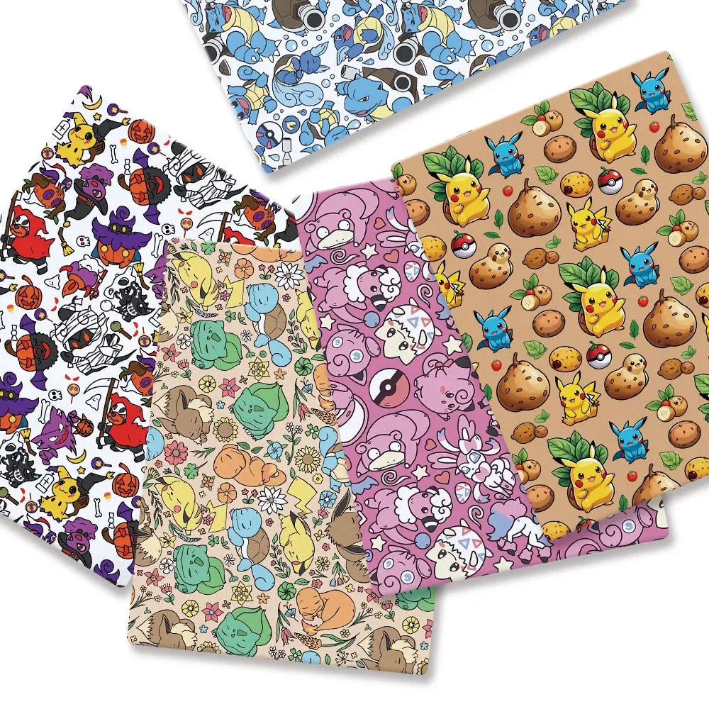 Kain Kartun Pokemon 140*50Cm J - Baby Clothing Items ulasan dan harga