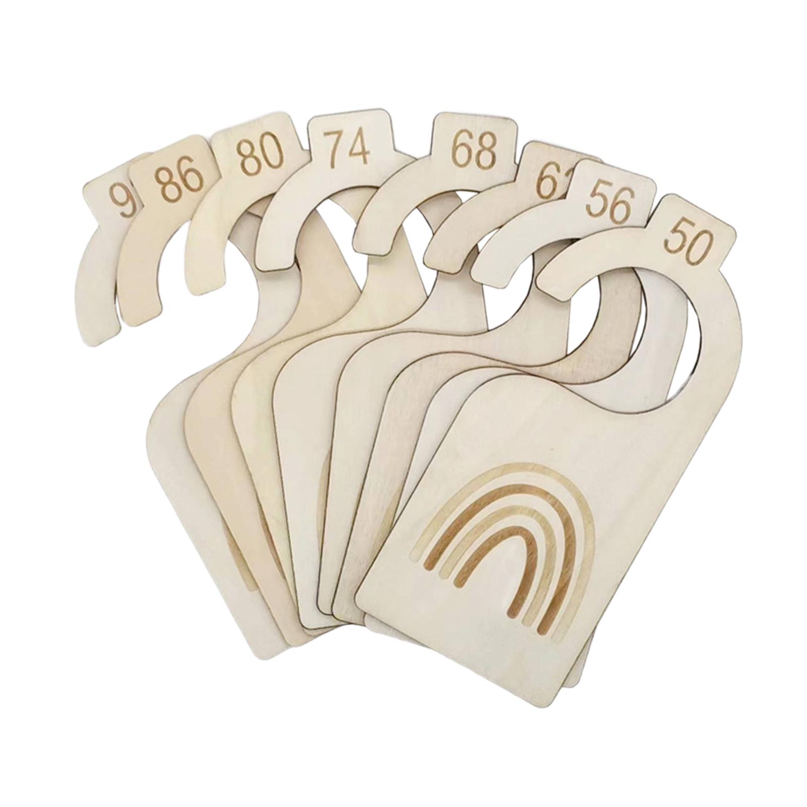 8 Buah Pembagi Lemari Bayi Pem - Baby Clothing Tags ulasan dan harga
