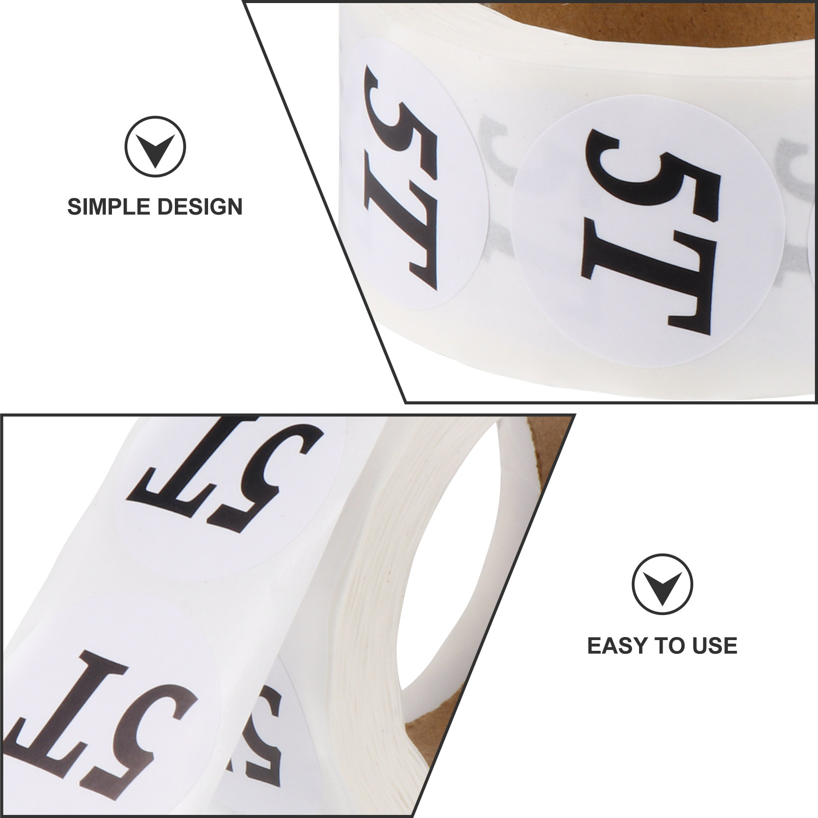 2 Rol Stiker Label Ukuran Paka - Baby Clothing Factory Shop ulasan dan harga