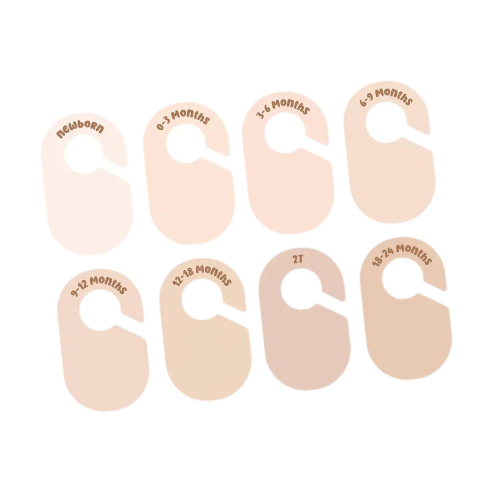 8 Buah Rak Pakaian Kosong Pemb - Baby Clothing Tags ulasan dan harga