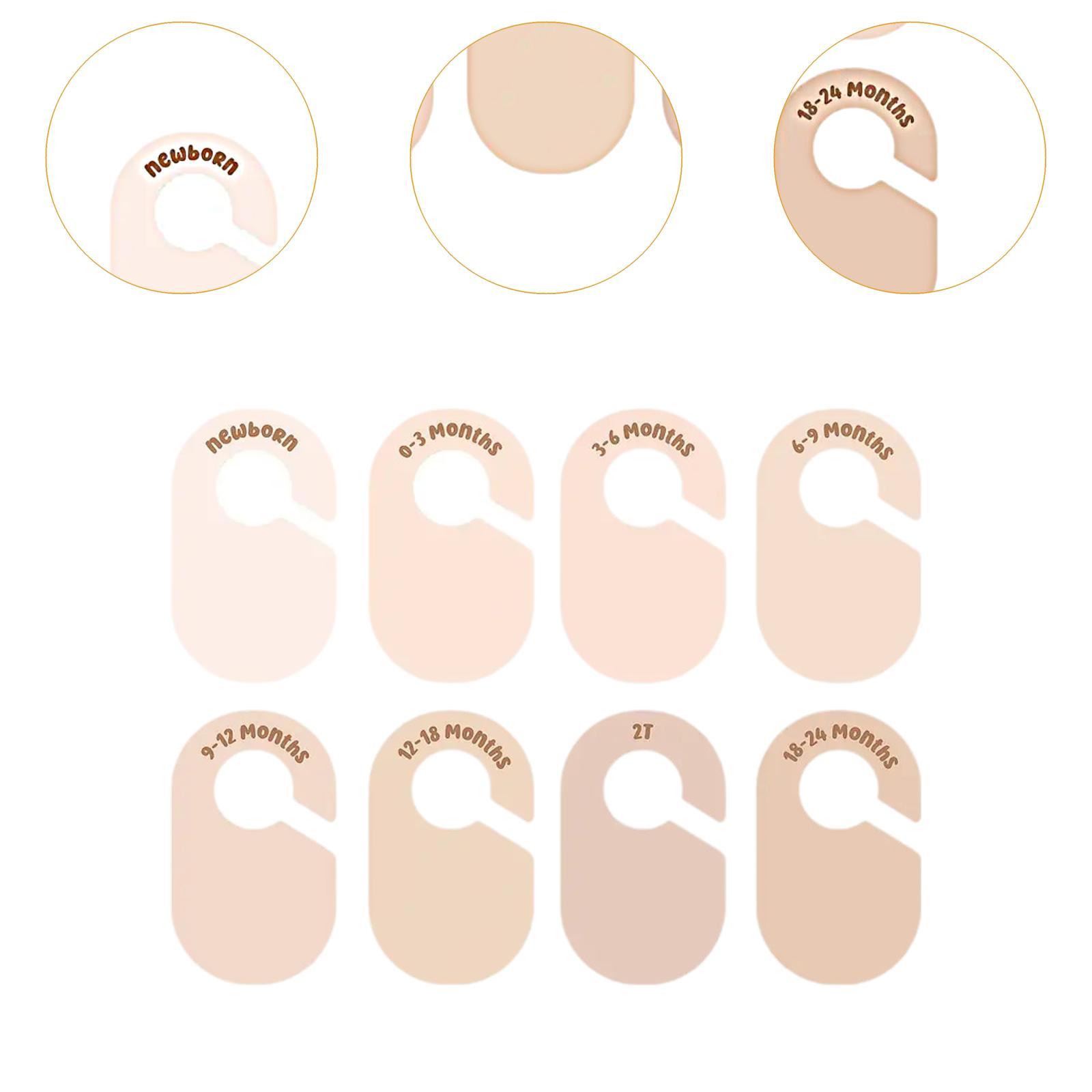 8 Buah Rak Pakaian Kosong Pemb - Baby Clothing Tags ulasan dan harga