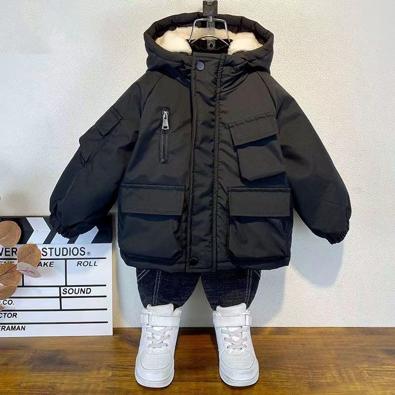 Jaket Hoodie hangat anak-anak, - Baby X Clothing ulasan dan harga