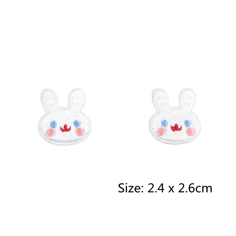 10pcs Iron On Rabbit Patches C - Baby X Clothing ulasan dan harga