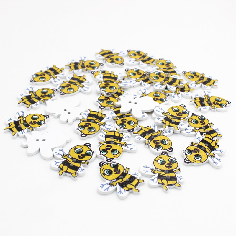 50 Buah Kancing Kartun Campura - Baby X Clothing ulasan dan harga