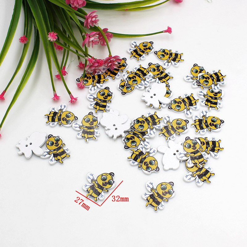 50 Buah Kancing Kartun Campura - Baby X Clothing ulasan dan harga