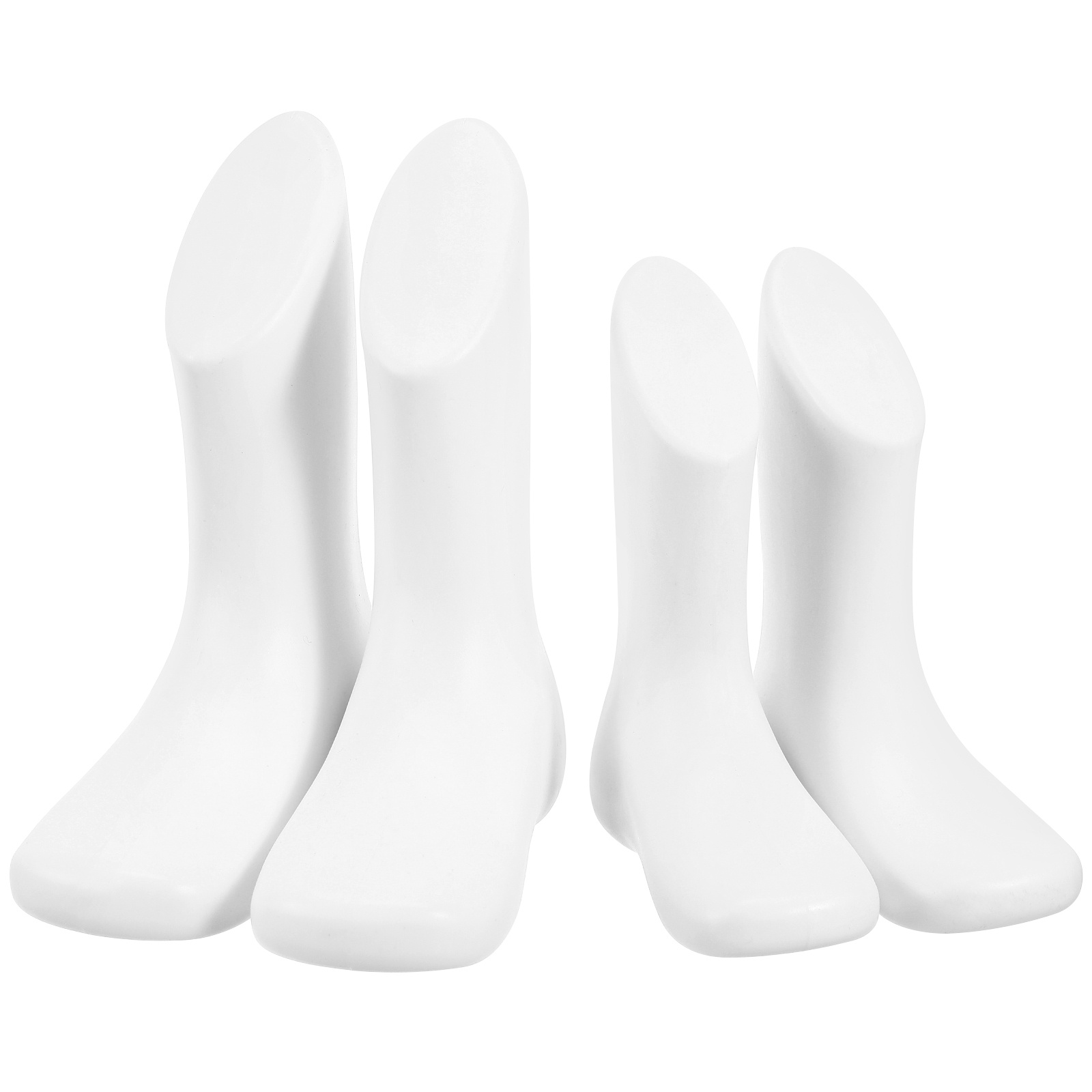 4pcs Manekin Kaki Bayi Plastik - Baby Clothing Display Stand ulasan dan harga