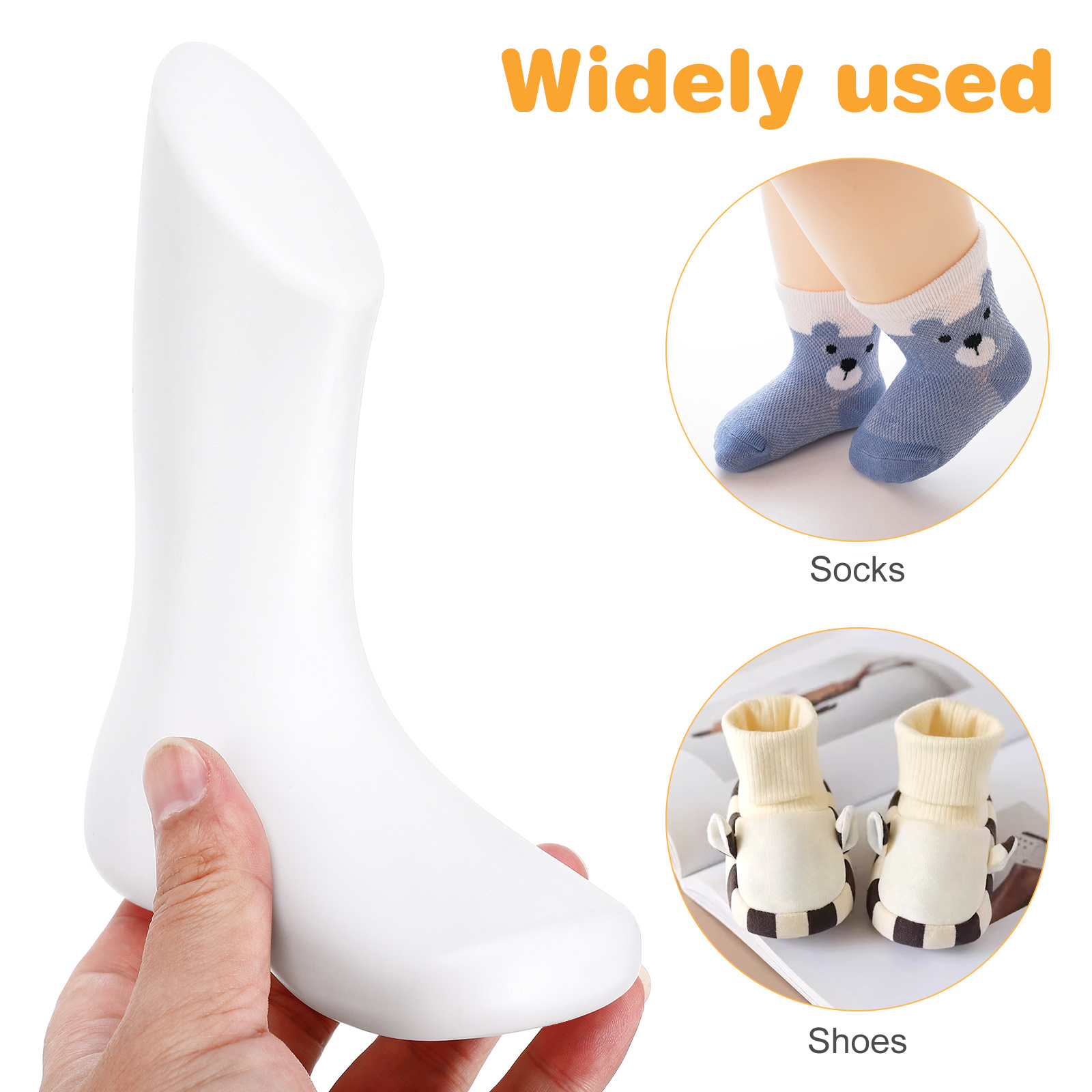 4pcs Manekin Kaki Bayi Plastik - Baby Clothing Display Stand ulasan dan harga