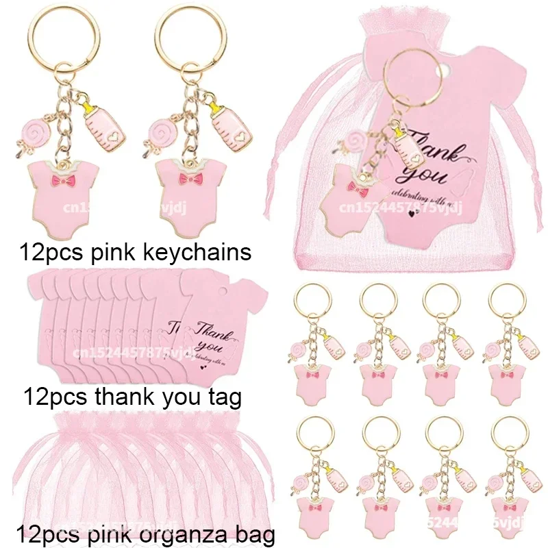 12 Set Hadiah Baby Shower Tamu - Baby Clothing Tags ulasan dan harga