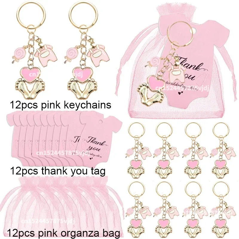 12 Set Hadiah Baby Shower Tamu - Baby Clothing Tags ulasan dan harga