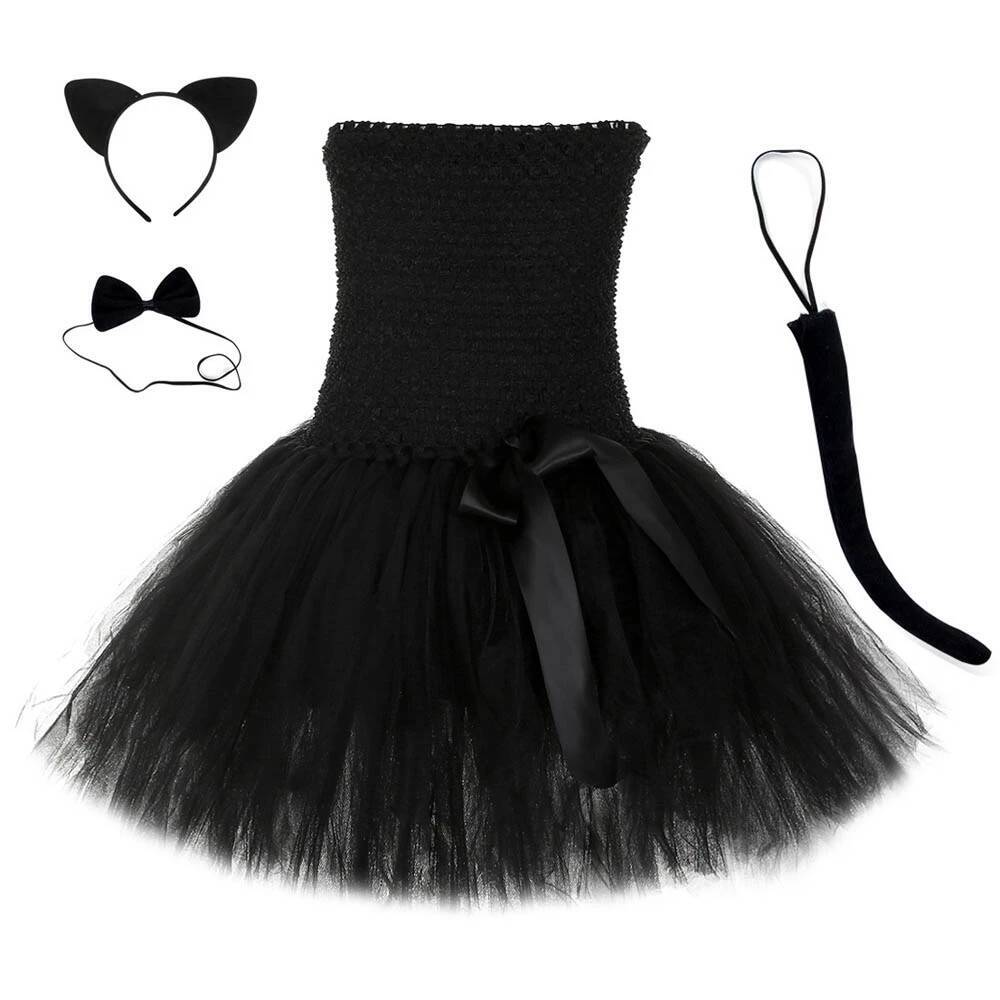 Gaun Tutu Kucing Hitam Lucu Ga - Baby Clothing Usa ulasan dan harga