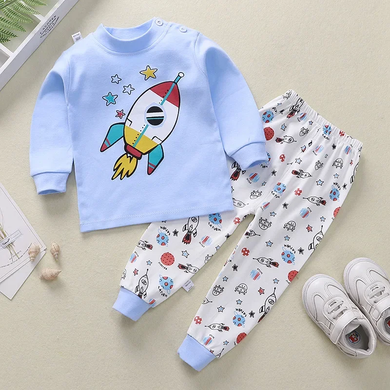 Set piyama lengan panjang untu - Baby Clothing For Sleep ulasan dan harga