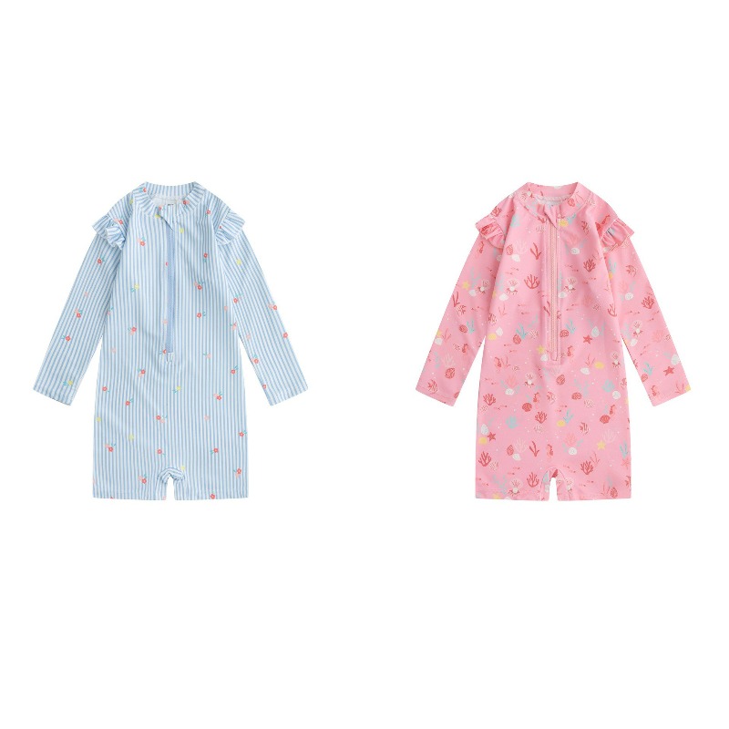 Baju Renang Satu Potong Lengan - Baby Swimwear Uv ulasan dan harga