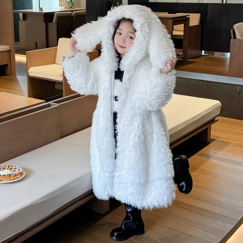 Mantel bulu imitasi untuk anak - Baby X Clothing ulasan dan harga