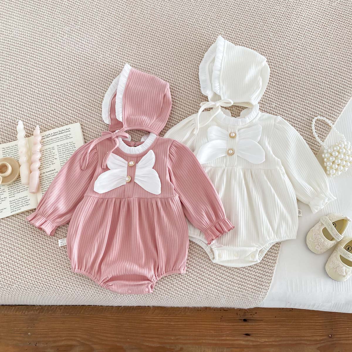Baju monyet bayi perempuan, de - Baby Clothing Display Stand ulasan dan harga